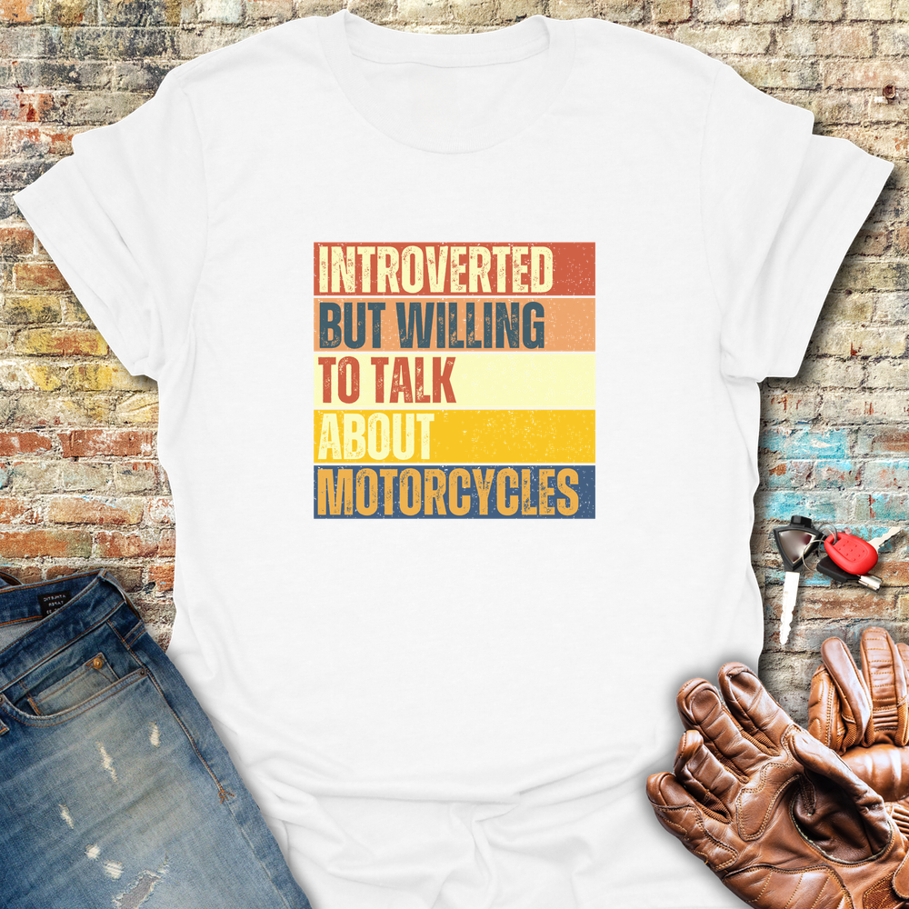 Introverted Block T-Shirt - White