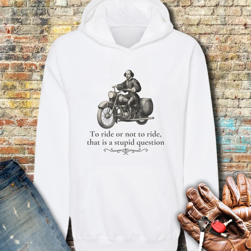 The Bard Hoodie - White