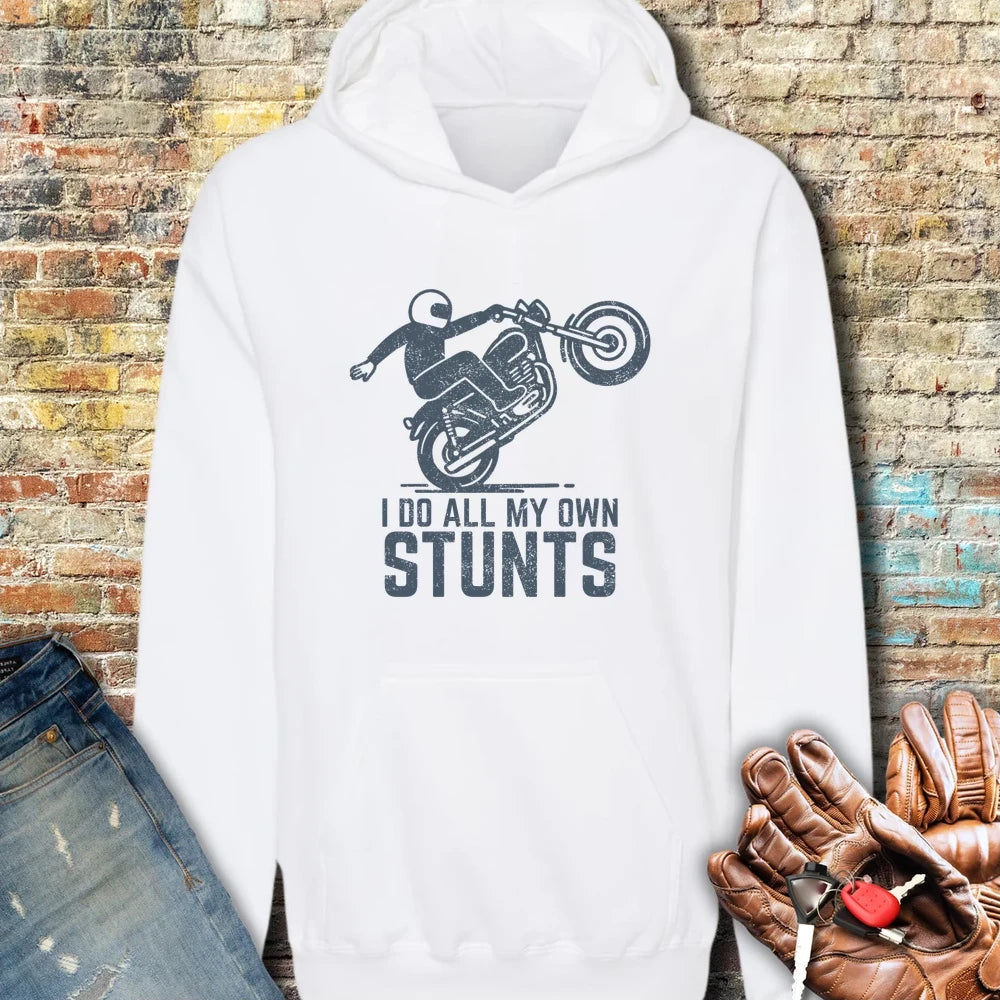 Stunts Hoodie - White