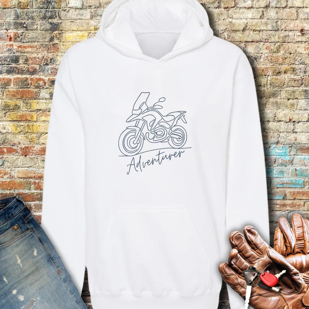 Adventurer Line Hoodie - White