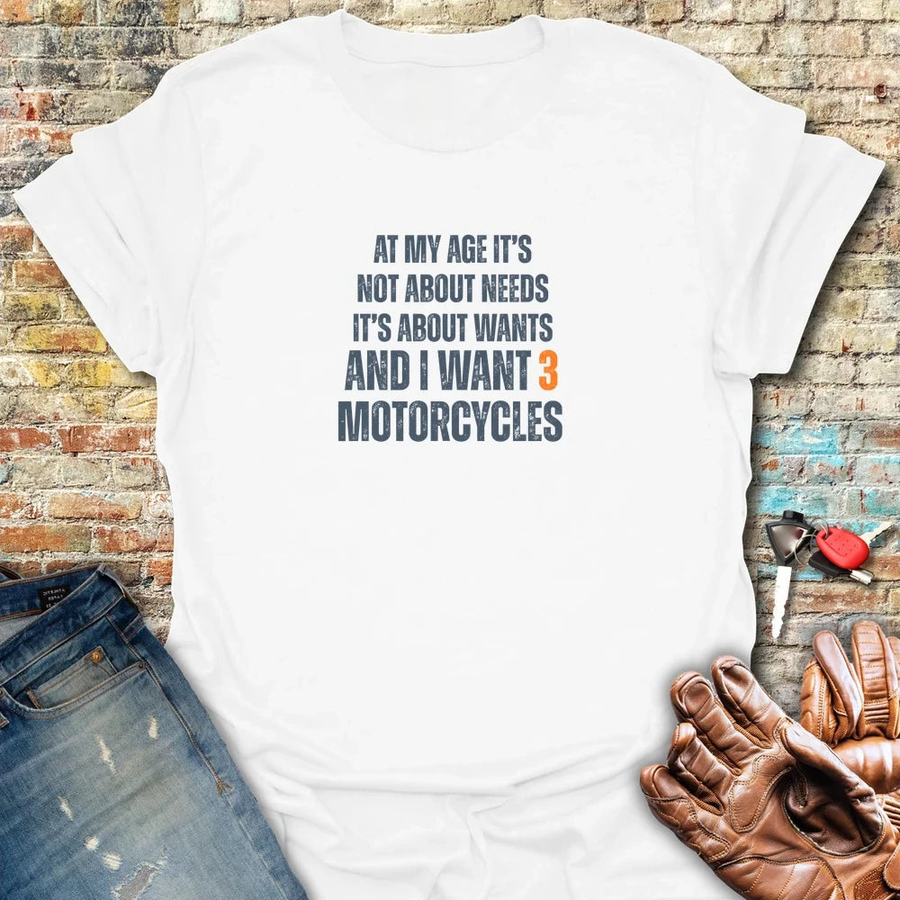 Needs T-Shirt - White