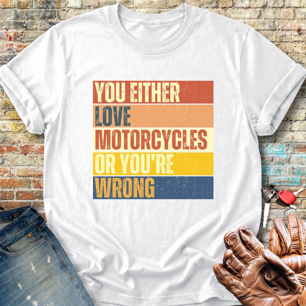 Wrong (Block) Classic T-Shirt - White