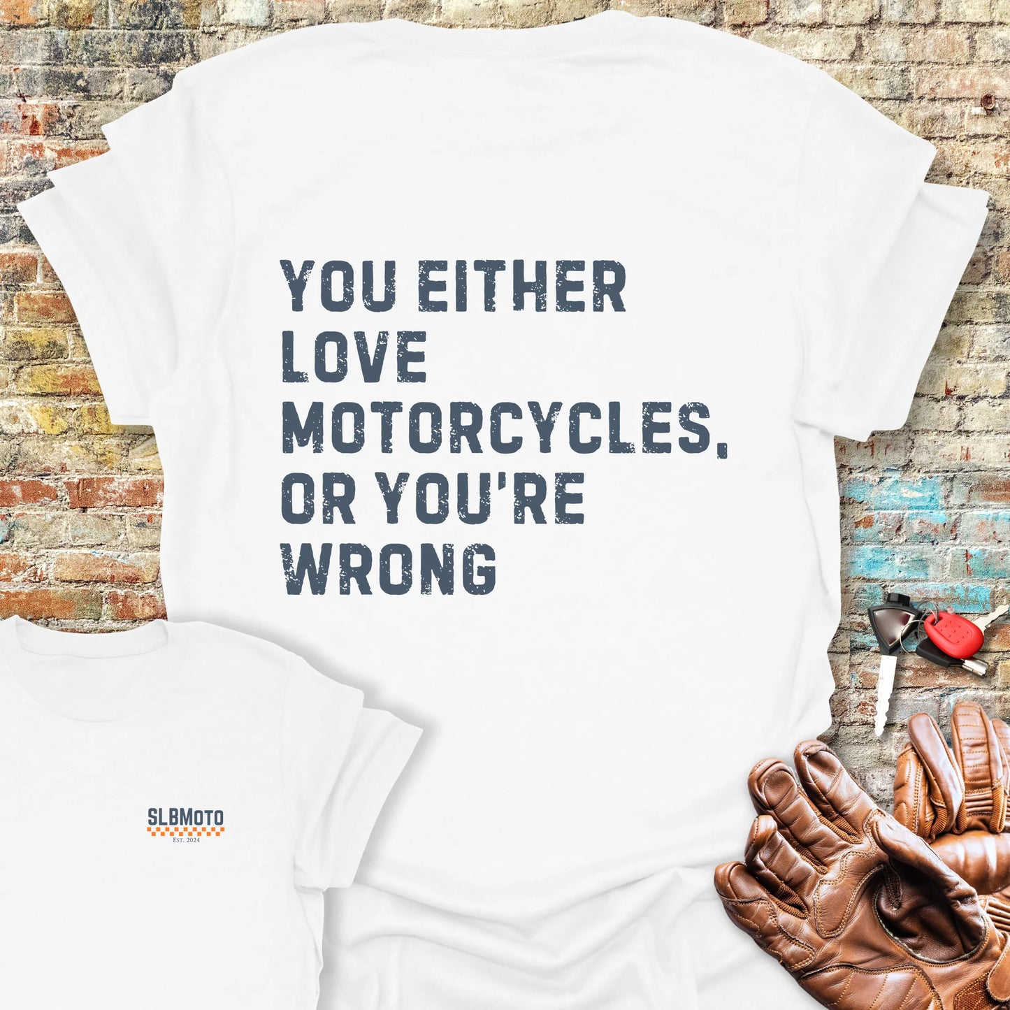 Wrong (Text) Back Print T-Shirt - White