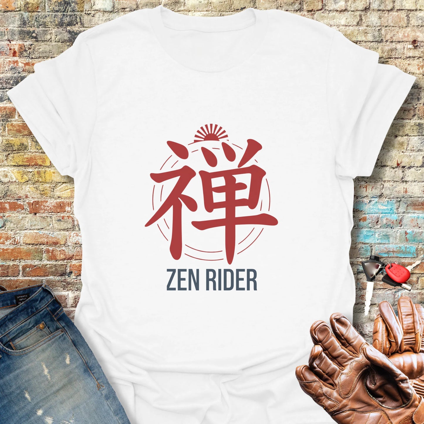 Zen Rider T-Shirt - White