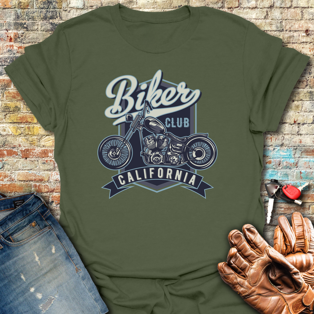 Biker Club California T-Shirt