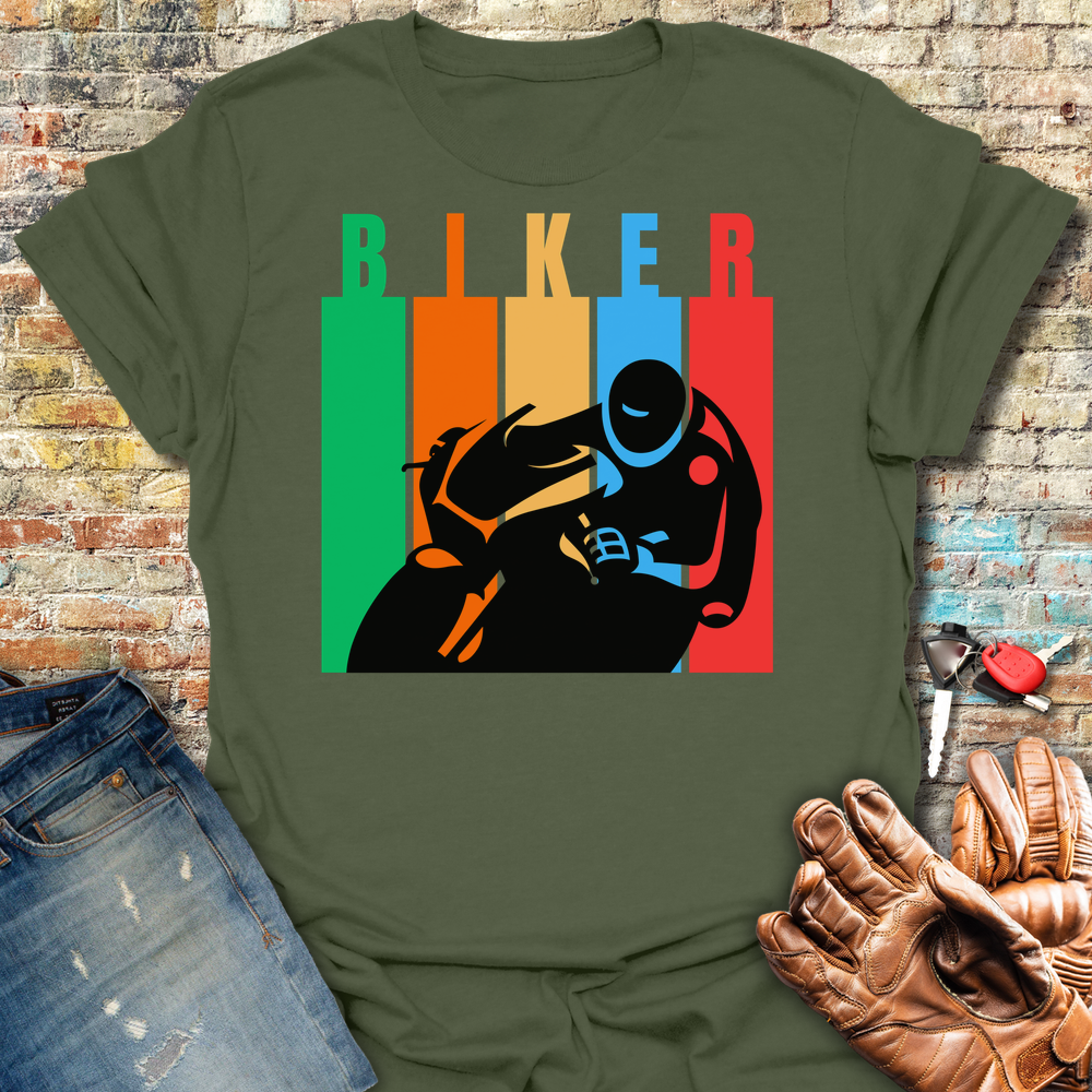 Biker Colours T-Shirt
