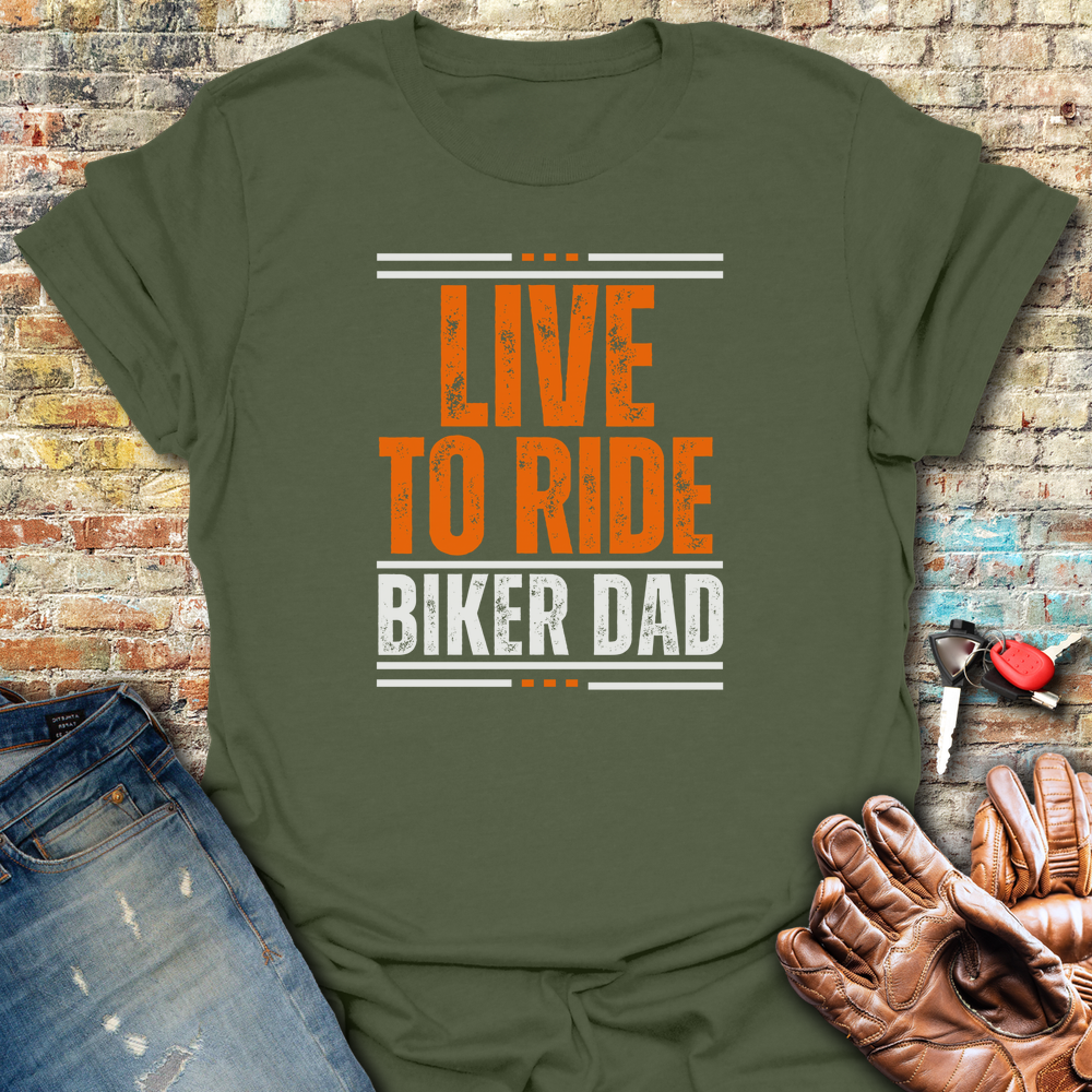 Biker Dad T-Shirt