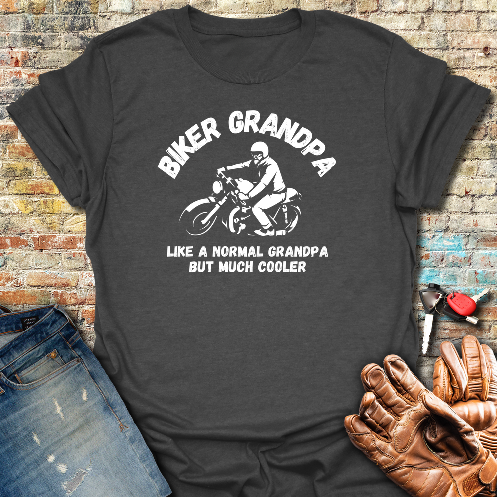Biker Grandpa T-Shirt
