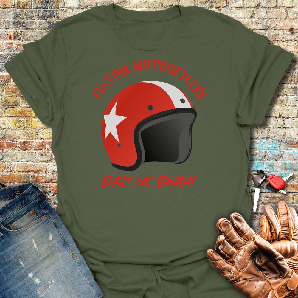 Built Not Bought (Red) T-Shirt