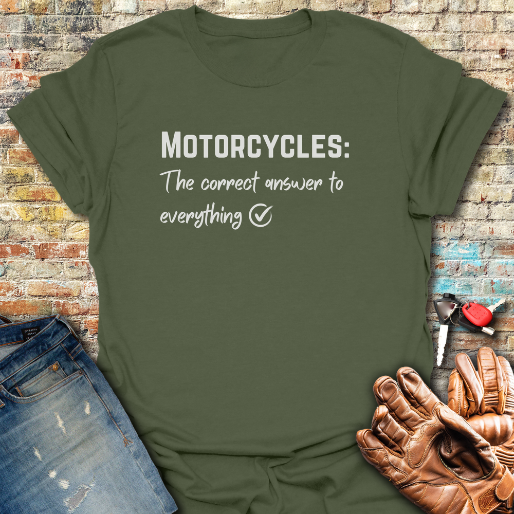 Correct Answer T-Shirt