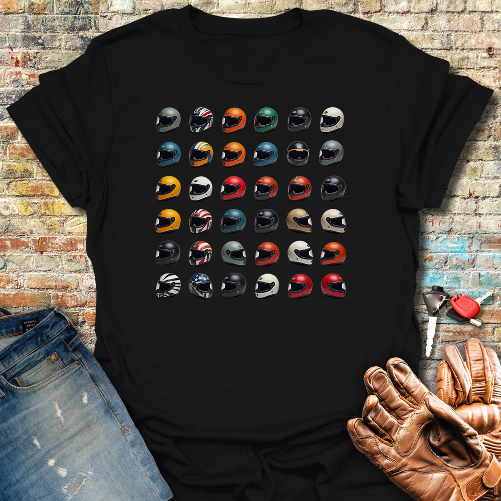 Crash Helmets T-Shirt