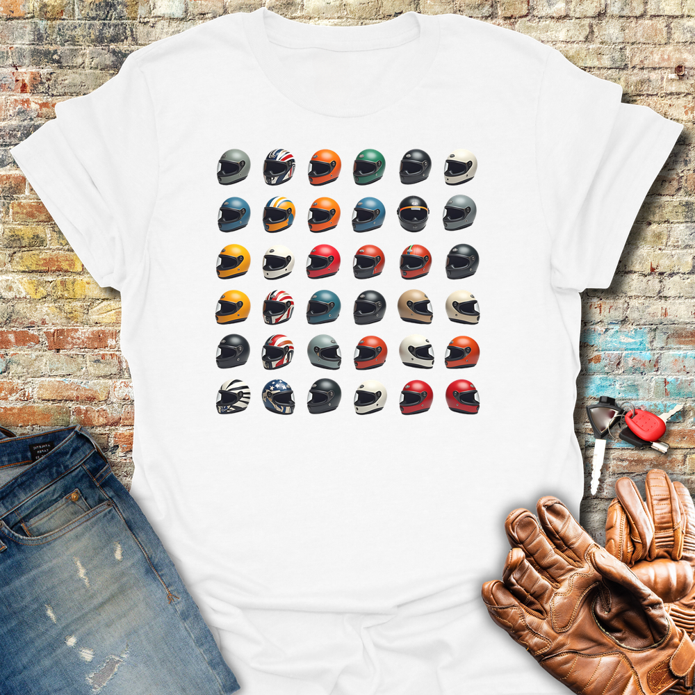 Crash Helmets T-Shirt