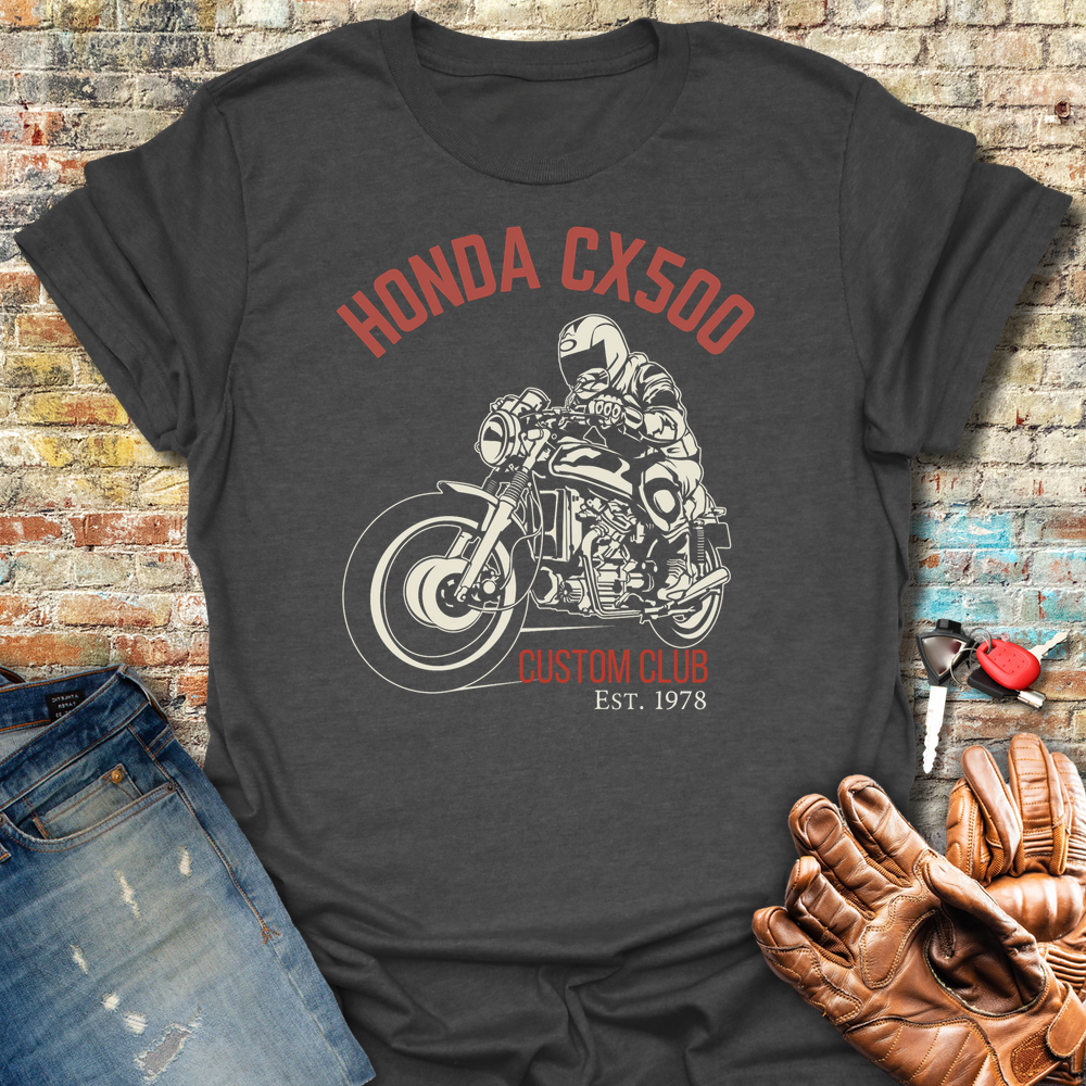CX500 Custom Club T-Shirt