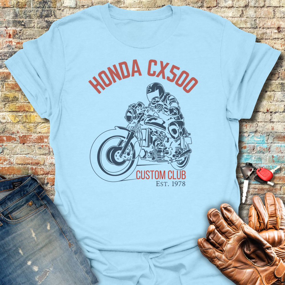 CX500 Custom Club T-Shirt