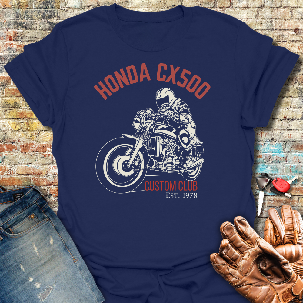 CX500 Custom Club T-Shirt