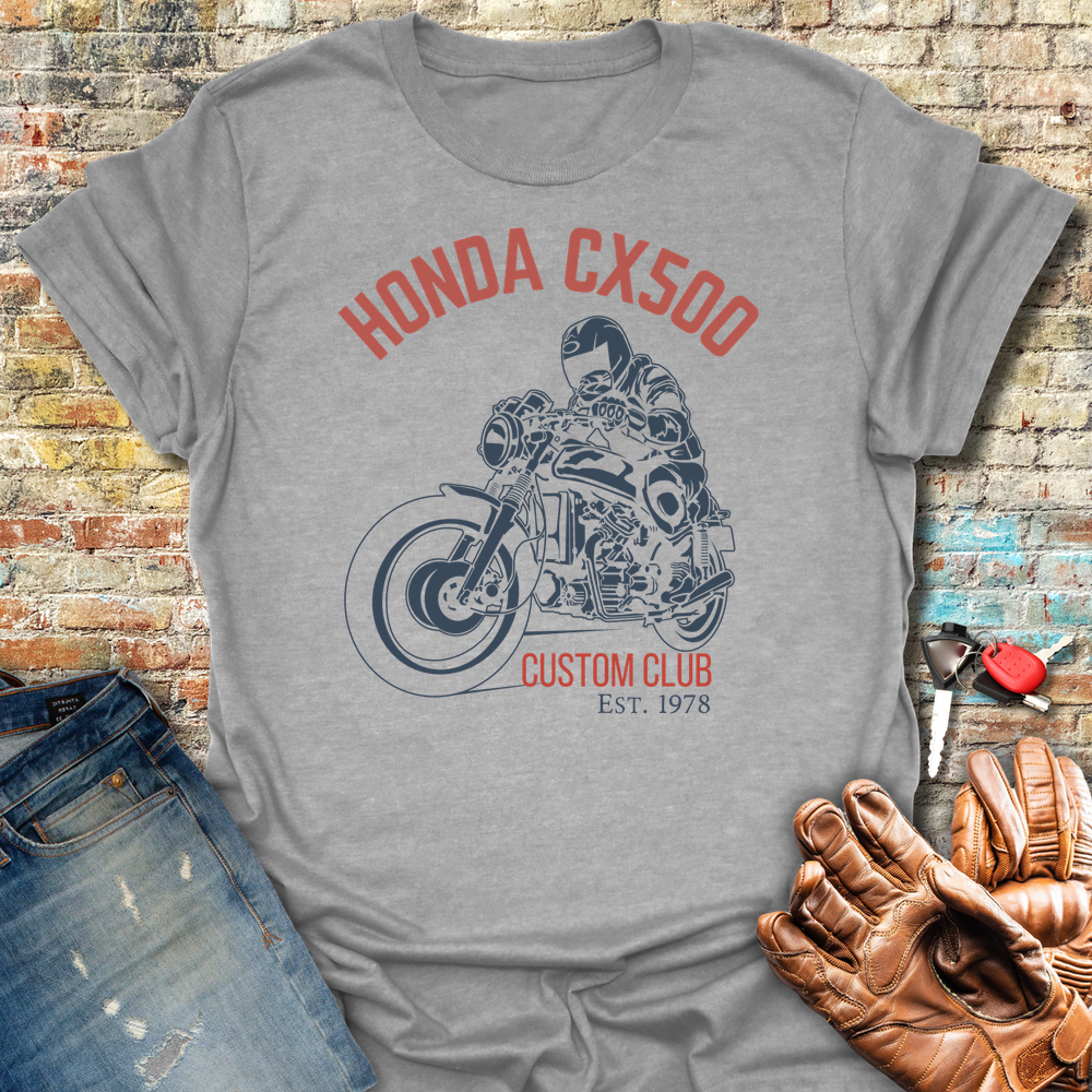 CX500 Custom Club T-Shirt