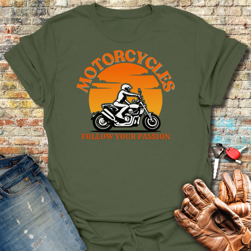 Follow Your Passion (Road) T-Shirt