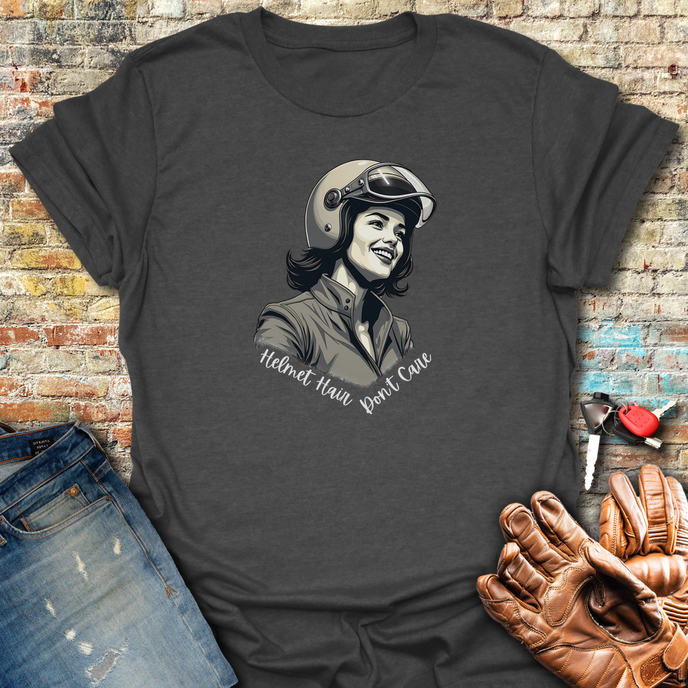 Helmet Hair T-Shirt