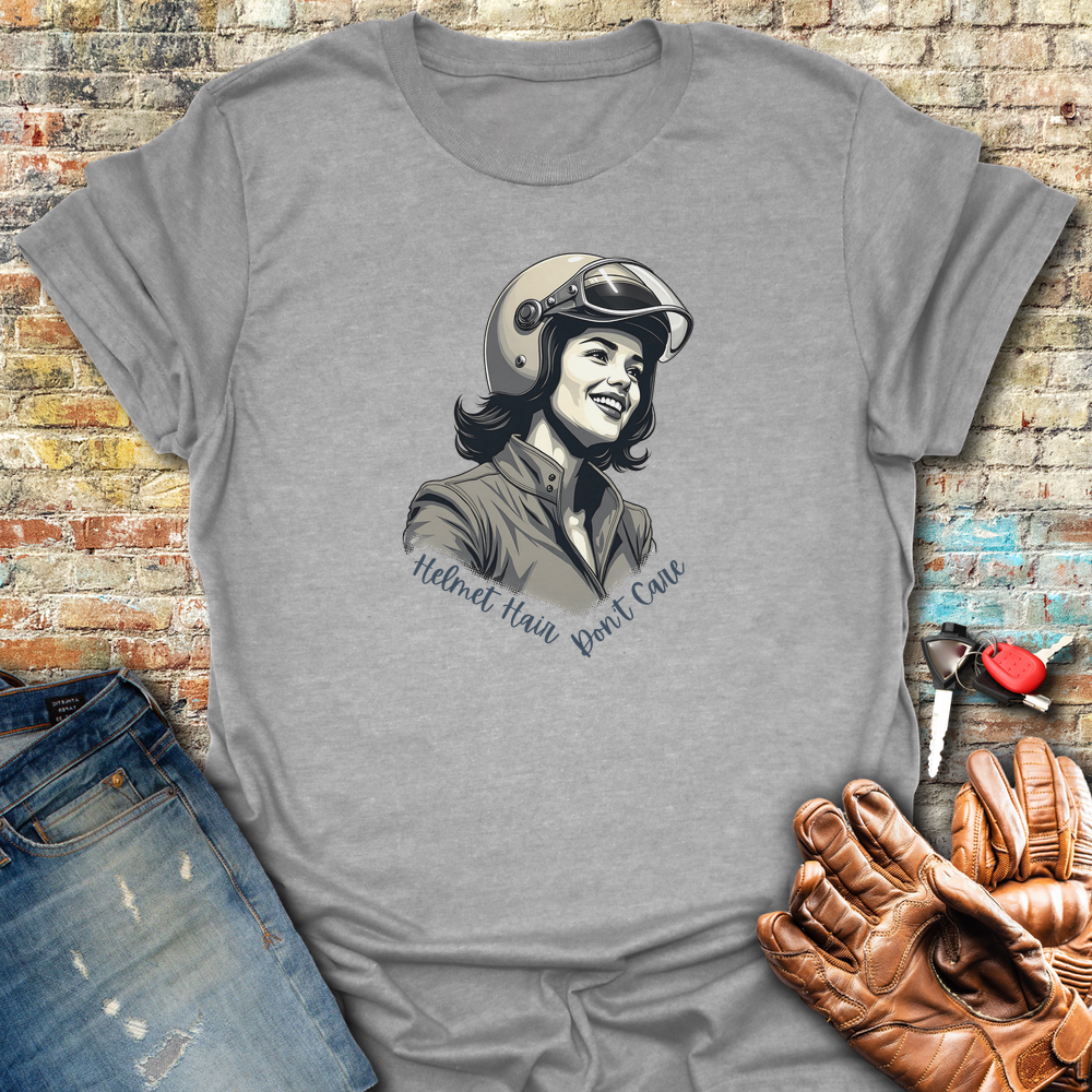Helmet Hair T-Shirt