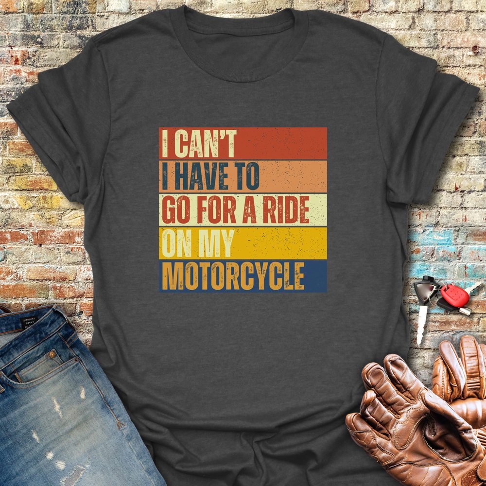 I Can't (Block) T-Shirt