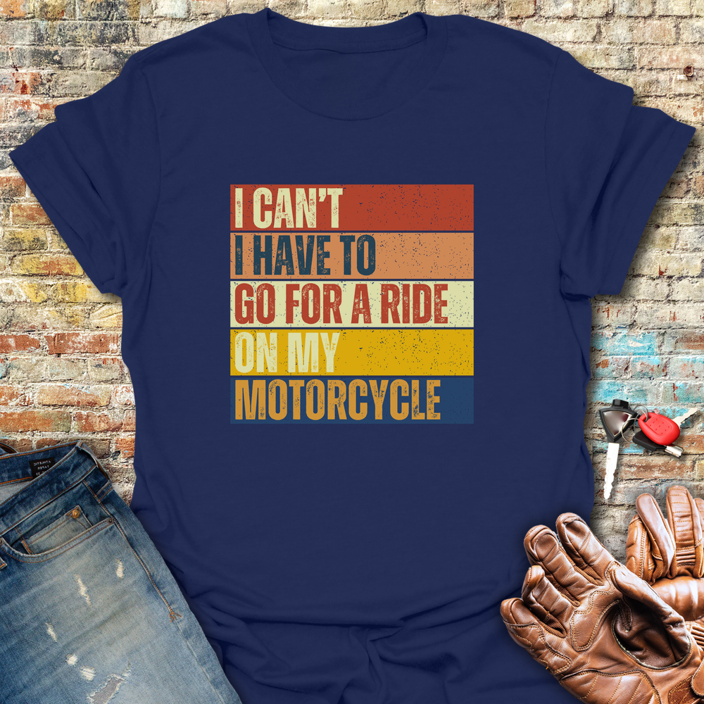 I Can't (Block) T-Shirt