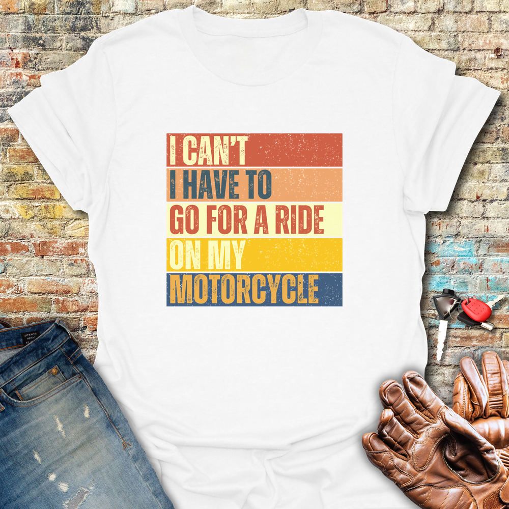 I Can't (Block) T-Shirt