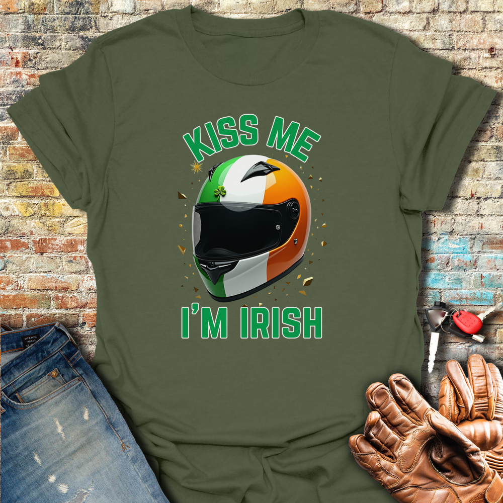Kiss Me (Helmet) T-Shirt