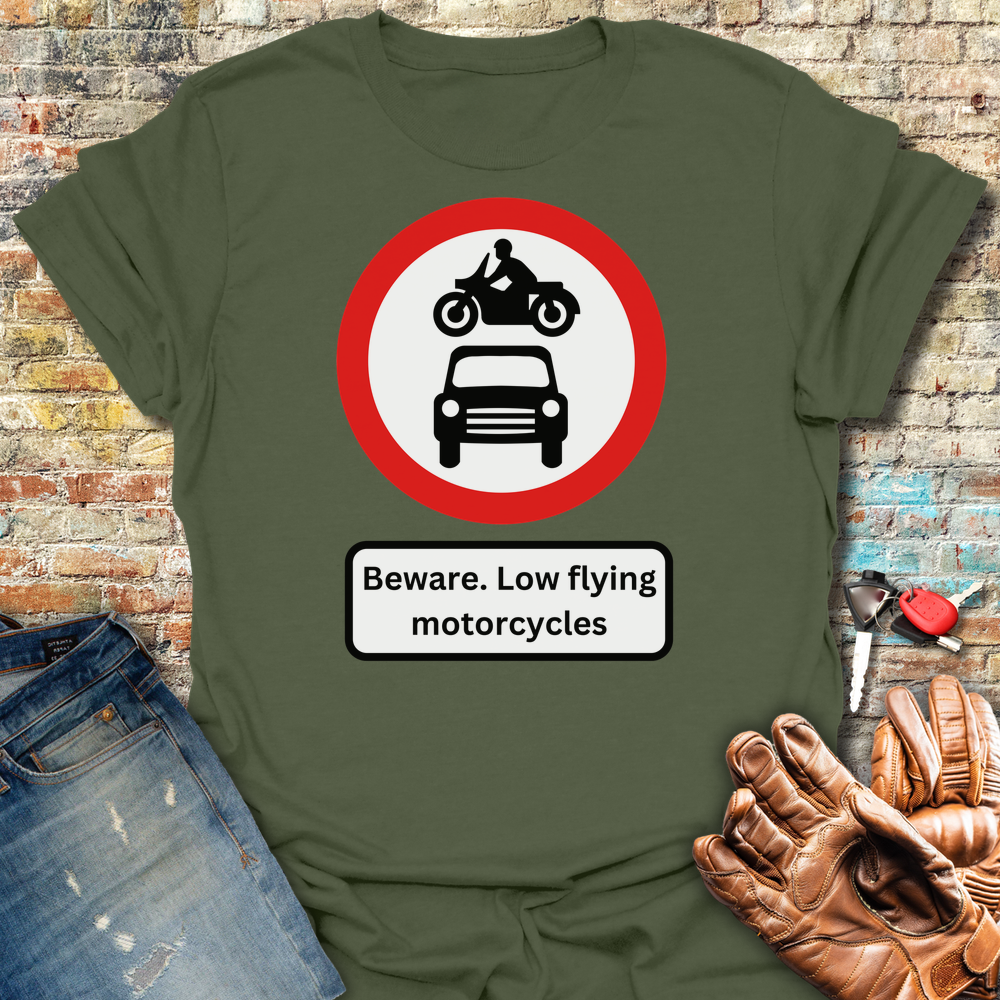 Low Flying Motorcycles T-Shirt
