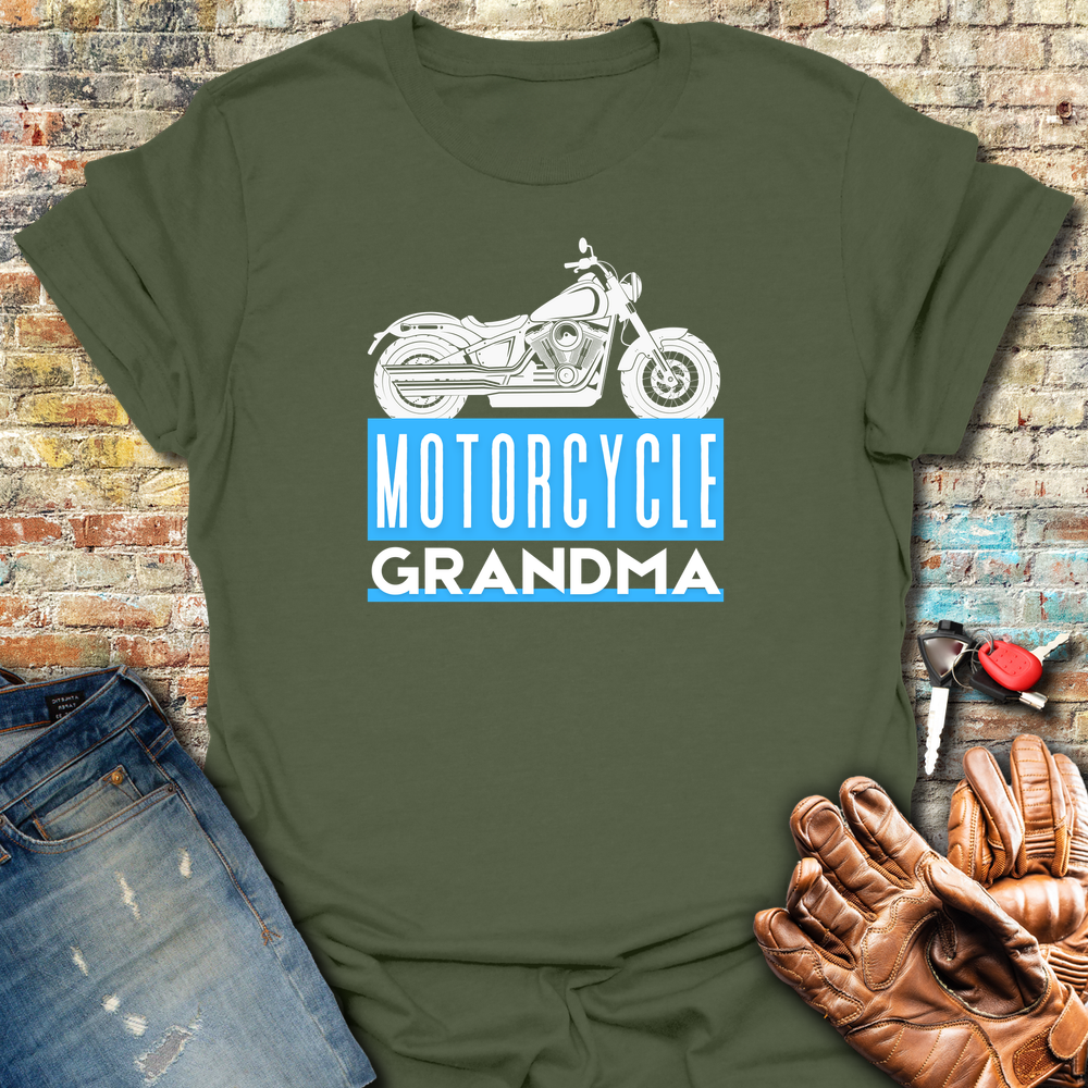 Motorcycle Grandma T-Shirt