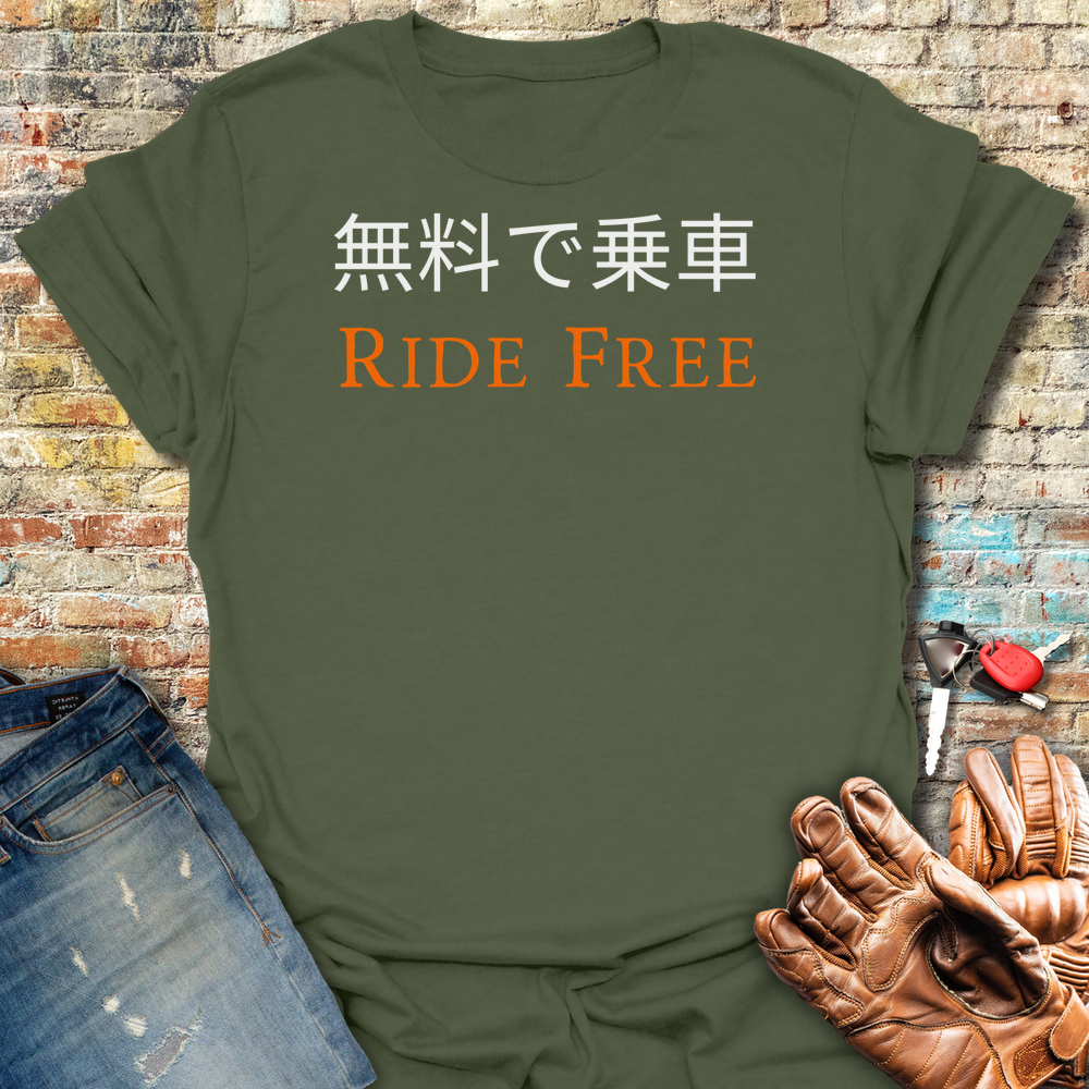Ride Free (Japanese) T-Shirt