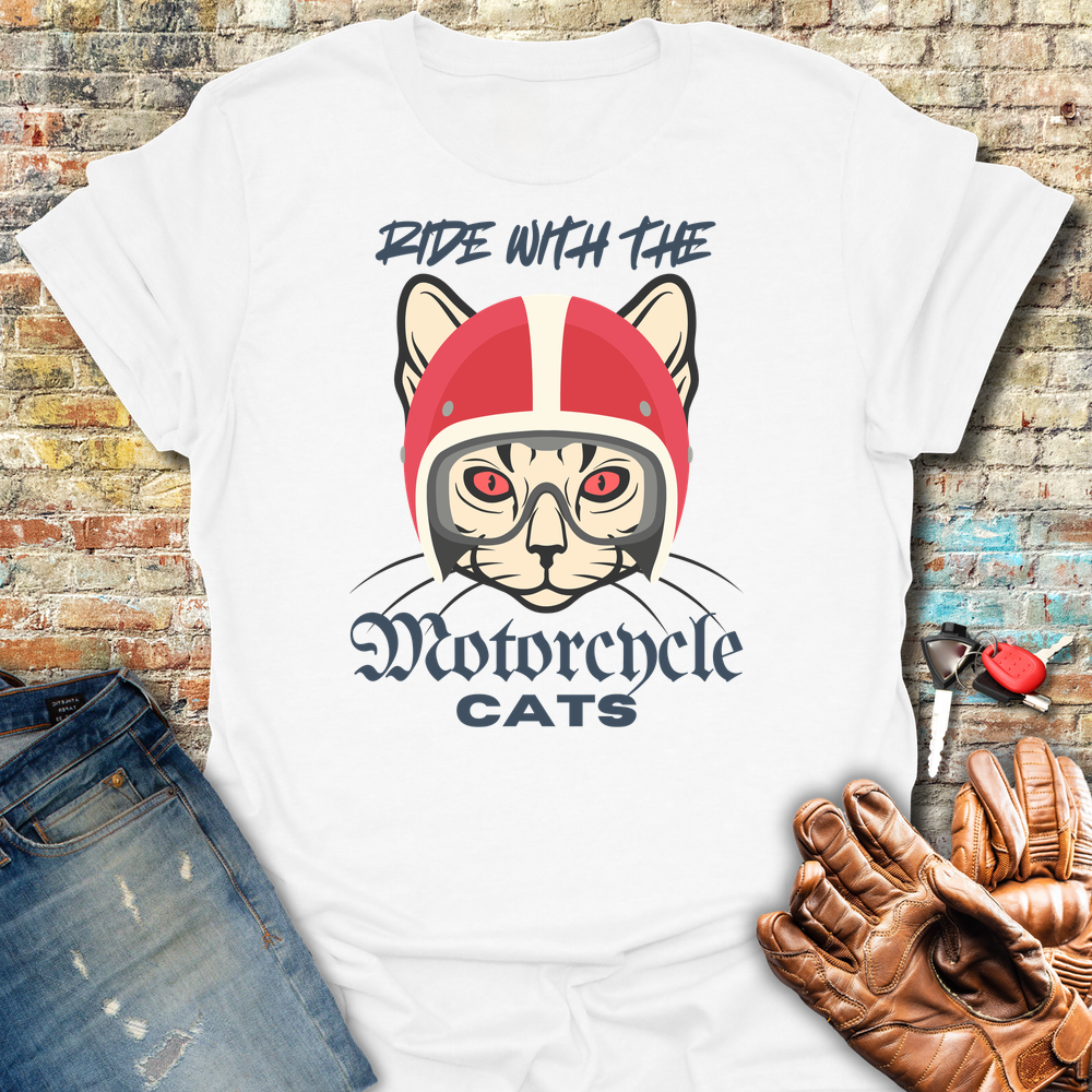 The Motorcycle Cats T-Shirt