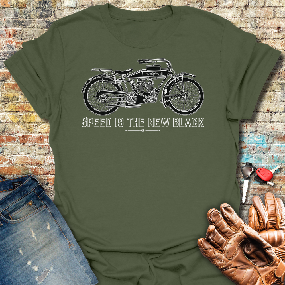 Speed Is The New Black T-Shirt
