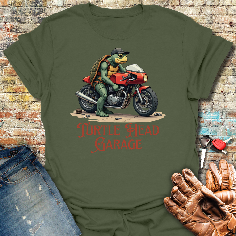 Turtle Head Garage T-Shirt