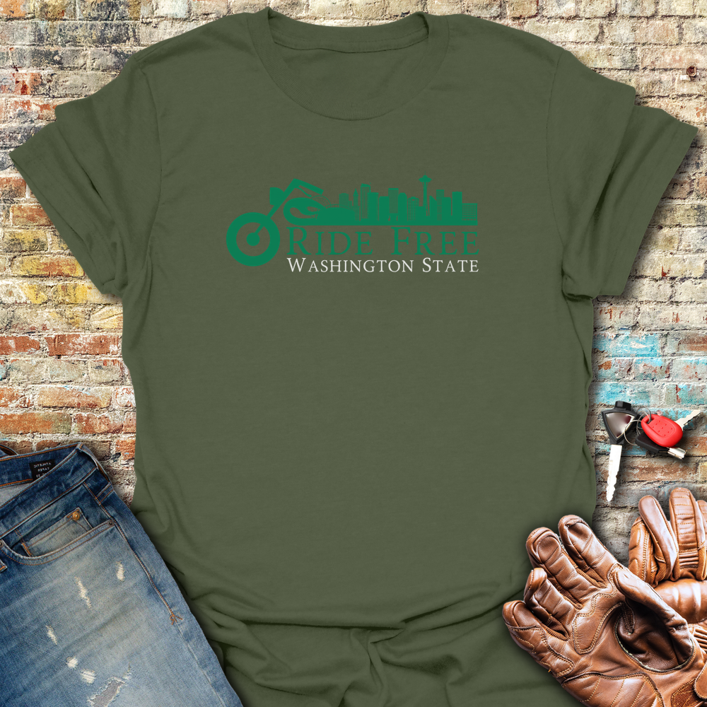 WA: Ride Free (Skyline) T-Shirt