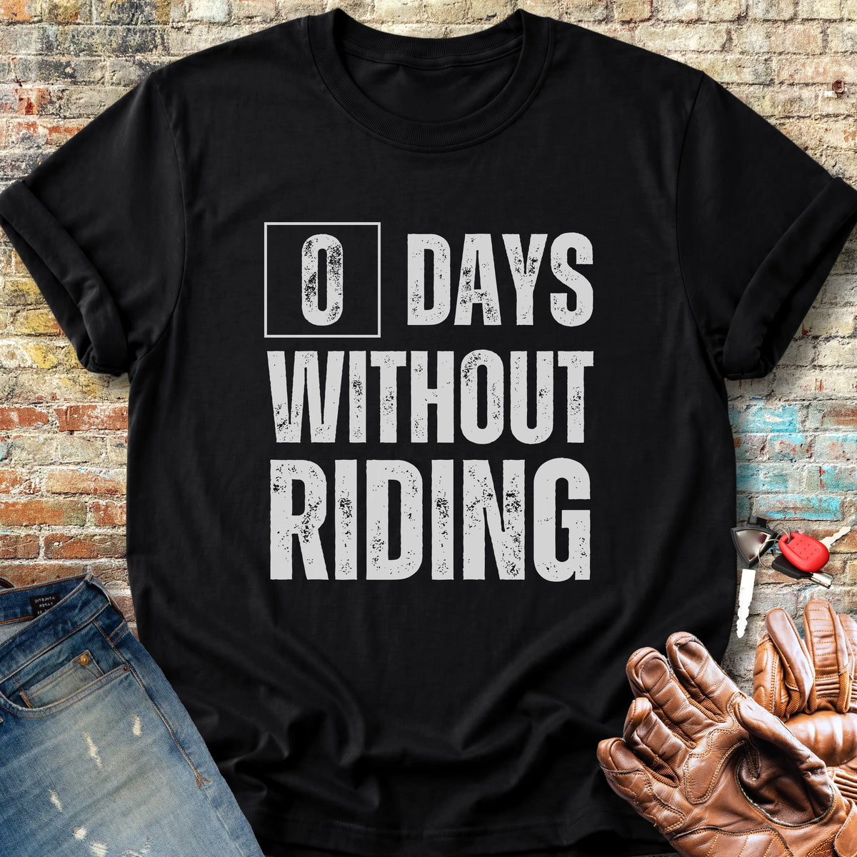 0 Days Classic T-Shirt - Black