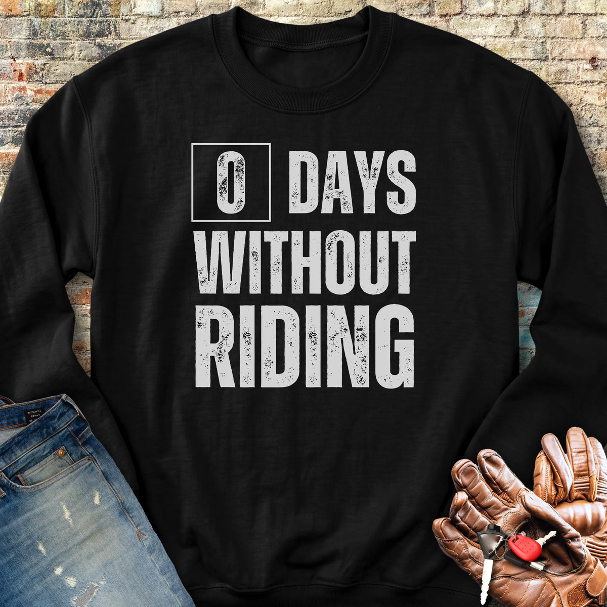 0 Days Sweatshirt - Black