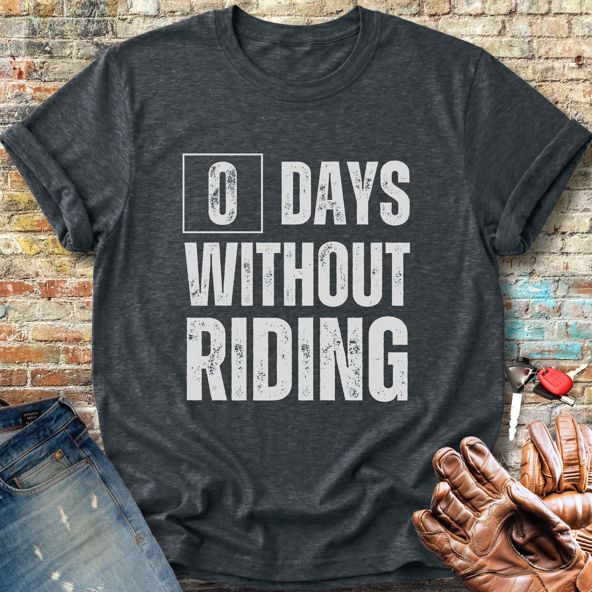 0 Days Classic T-Shirt - Dark Heather
