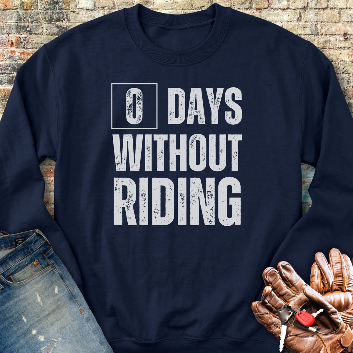 0 Days Sweatshirt - Navy