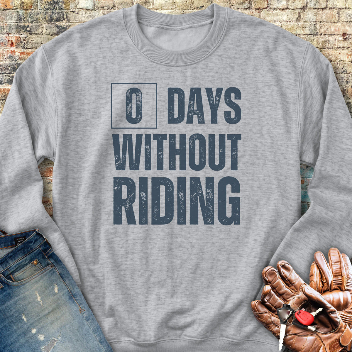 0 Days Sweatshirt - Sport Grey