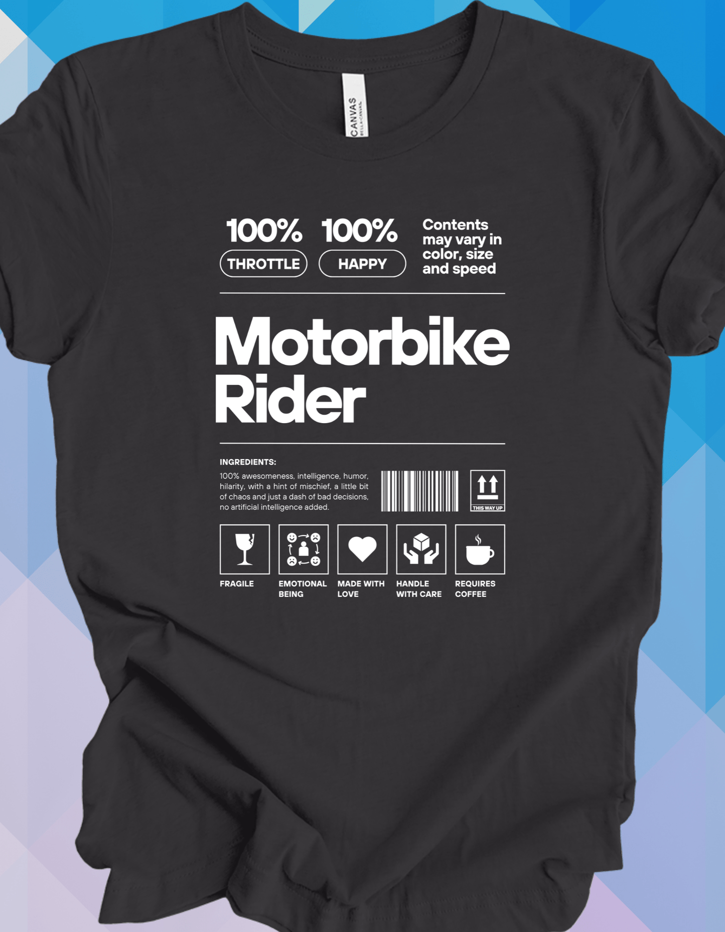 100% Motorcycle Rider (BC3001)