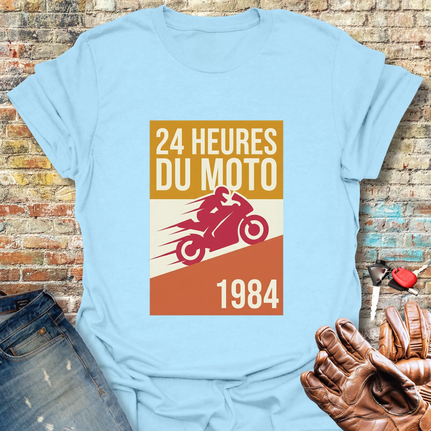 1984 T-Shirt - Light Blue