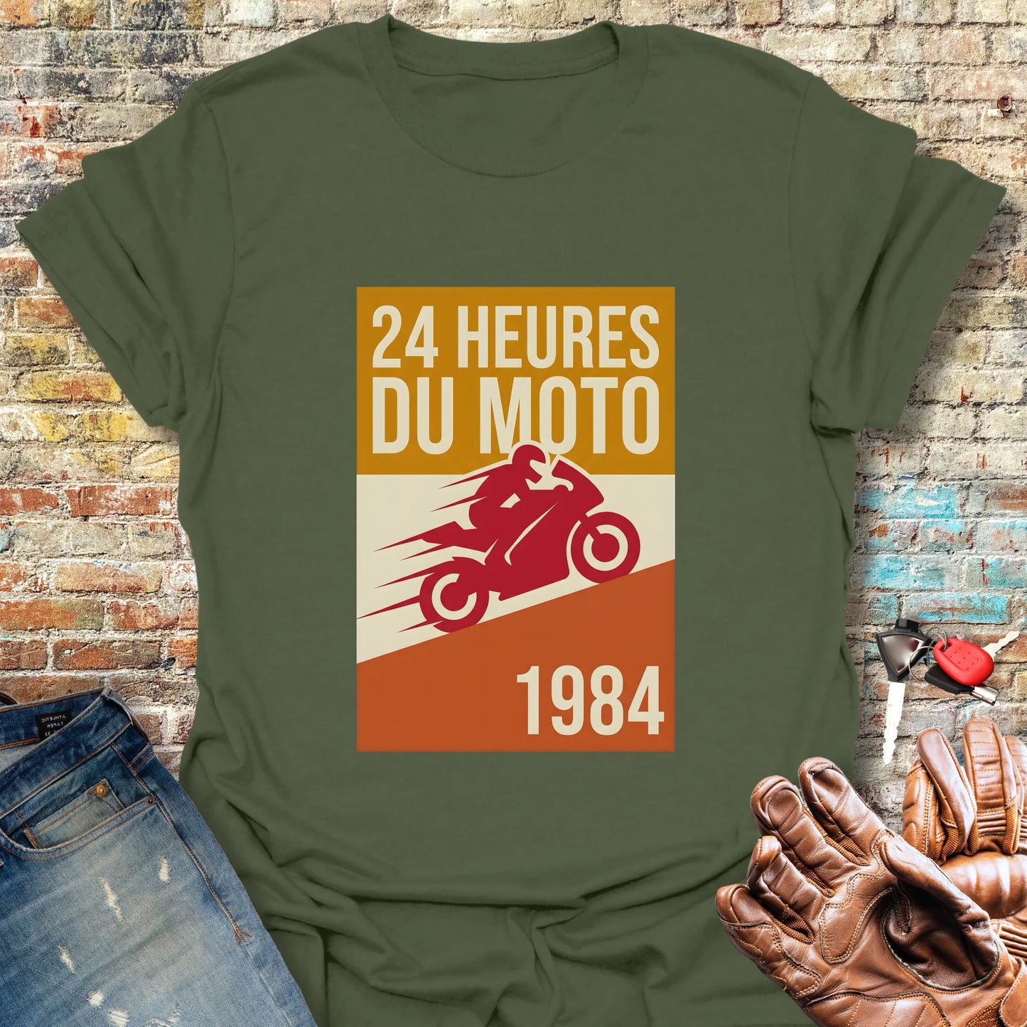 1984 T-Shirt - Military Green