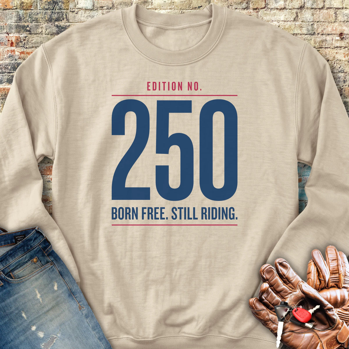 250th Edition Sweatshirt - Sand