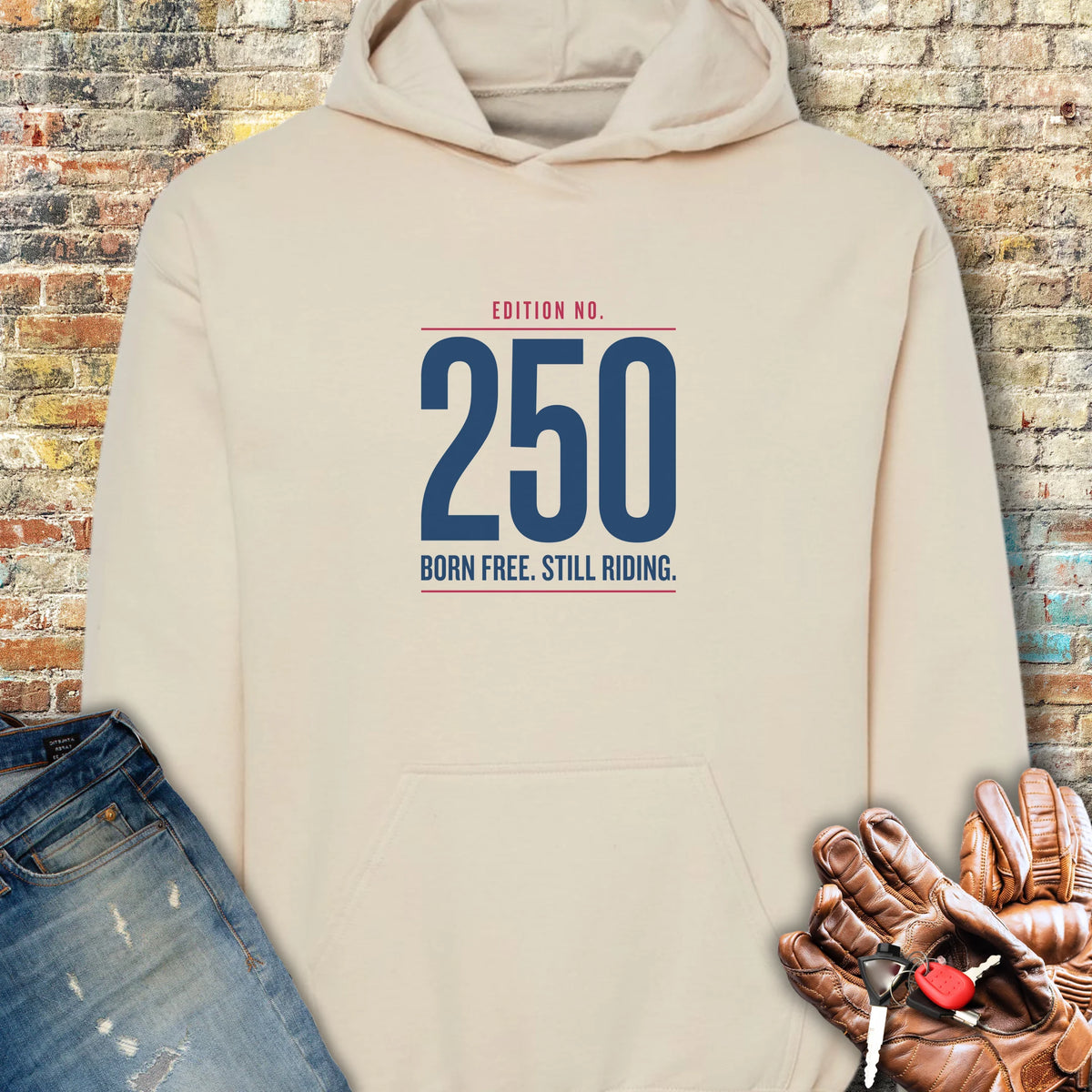 250th Edition Hoodie - Sand