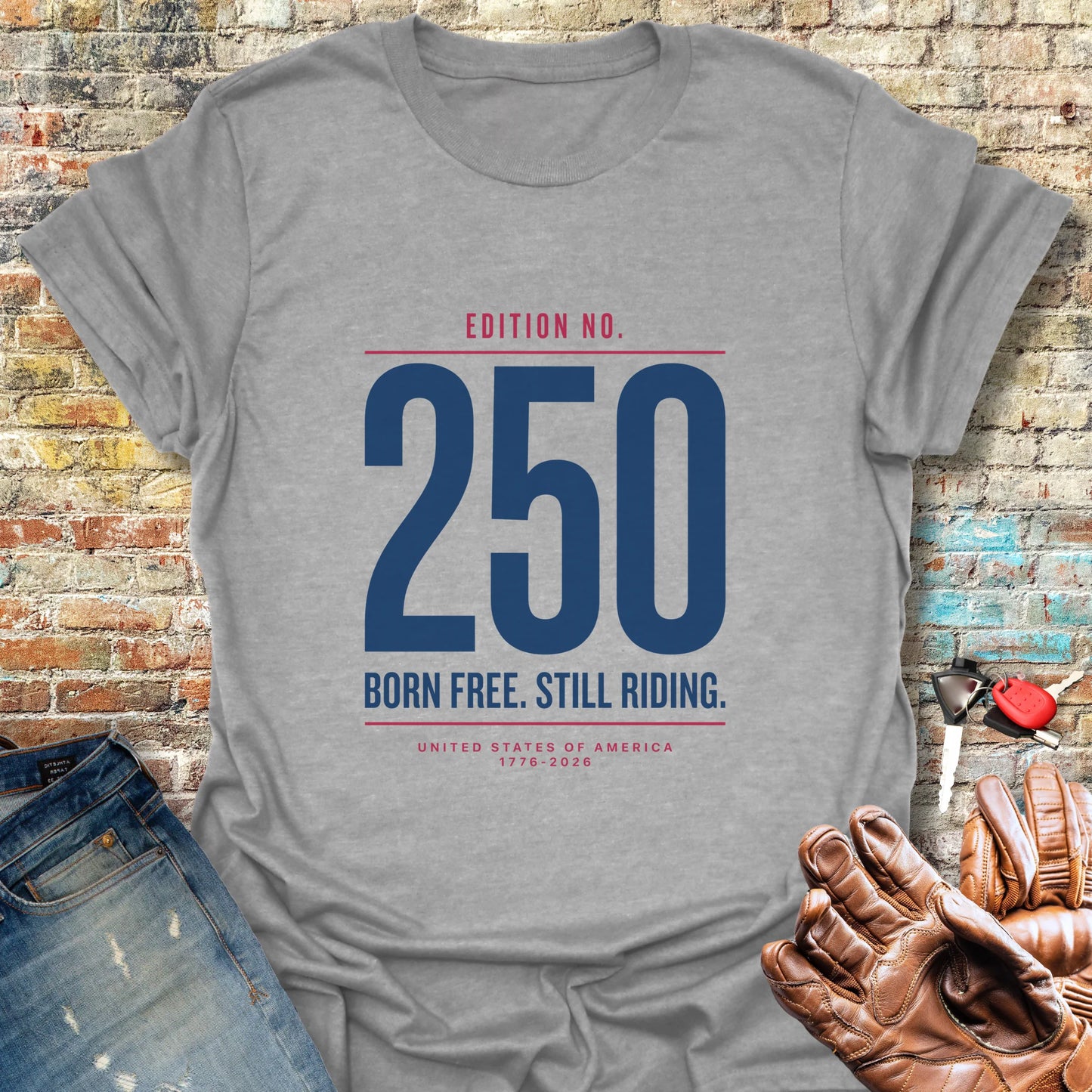 250th Edition T-Shirt - Sport Grey
