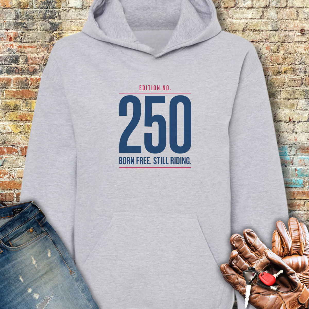 250th Edition Hoodie - Sport Grey