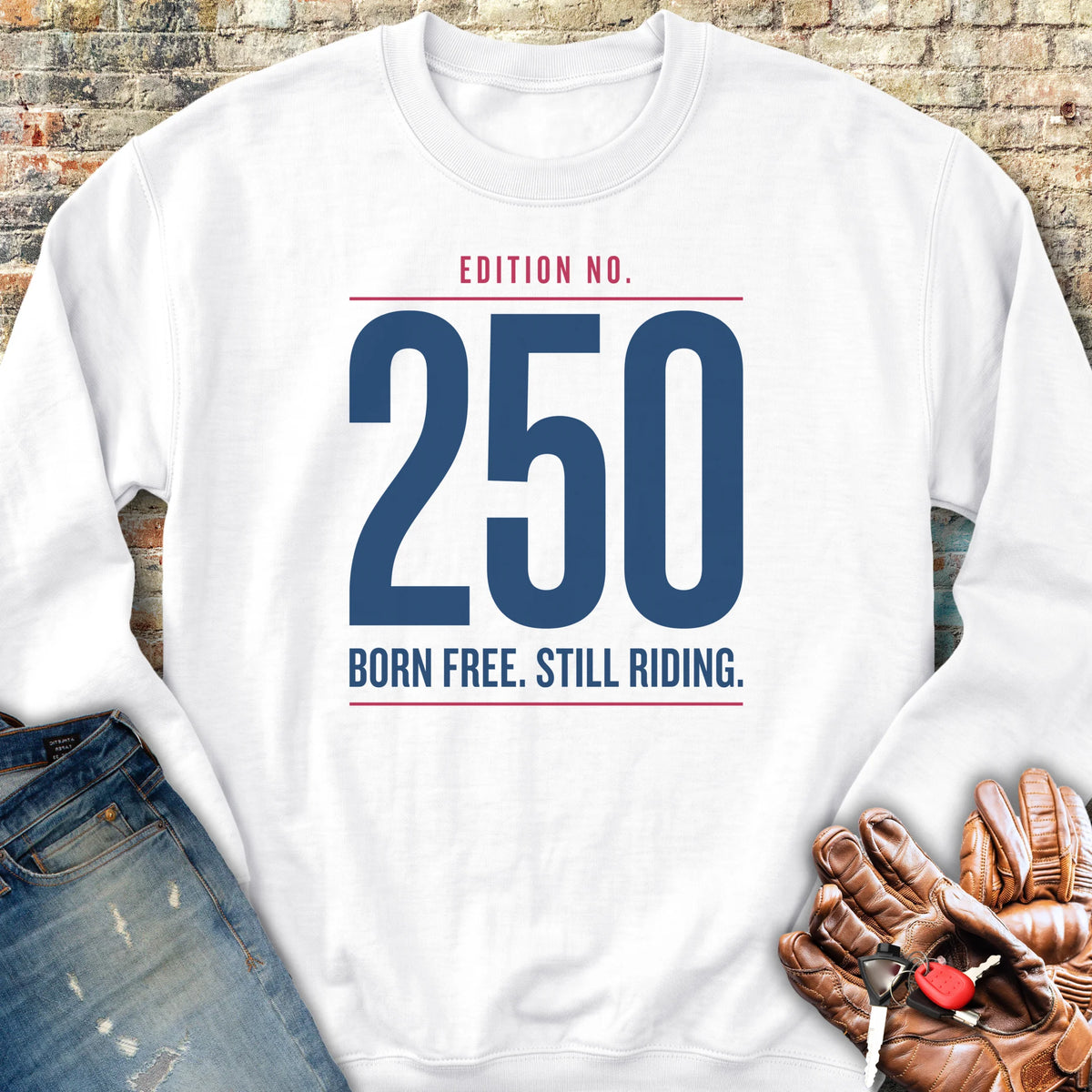 250th Edition Sweatshirt - White