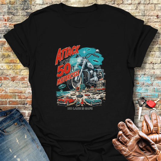 50ft Motorcycle - Black