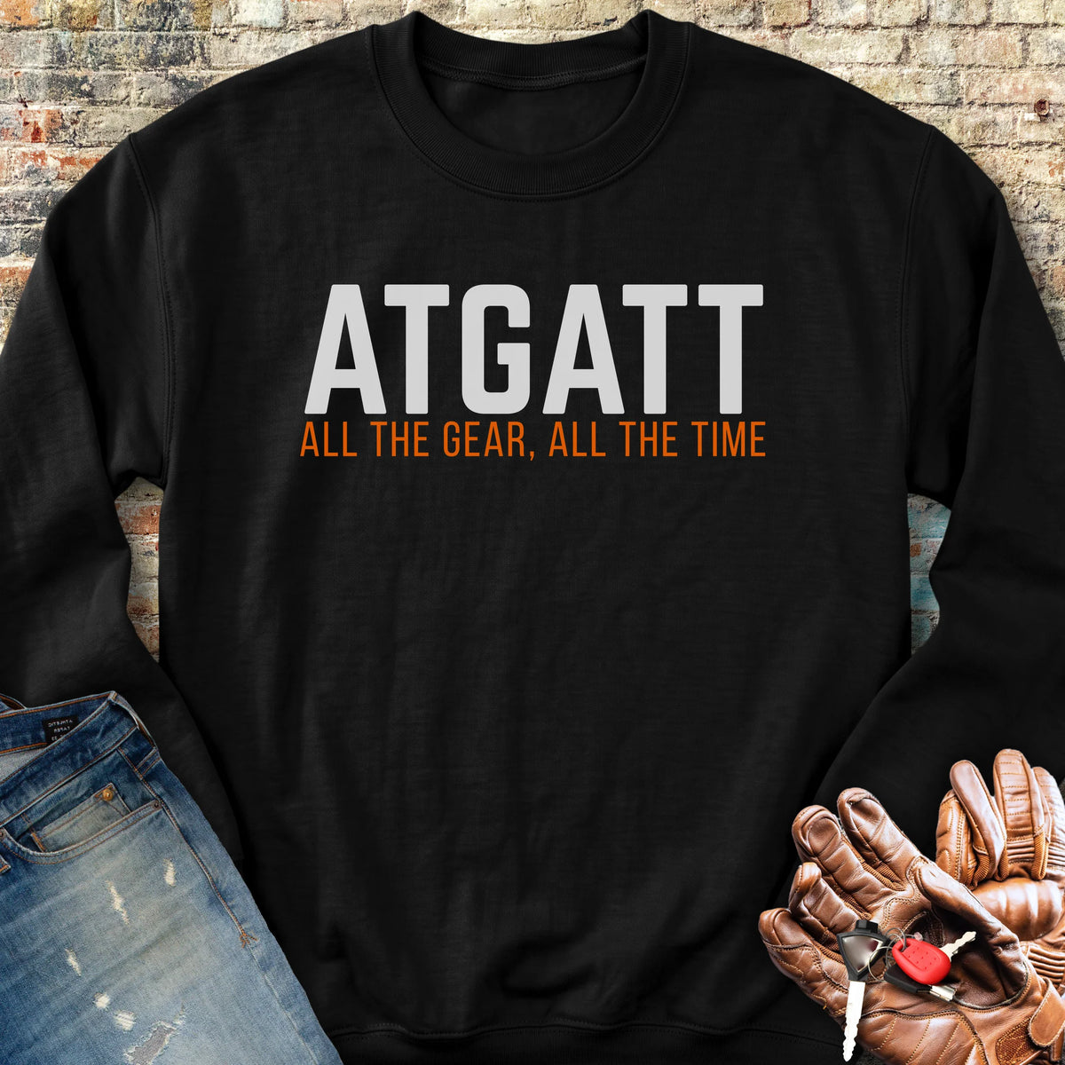 ATGATT Sweatshirt - Black