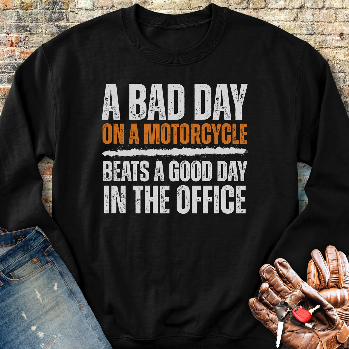 A Bad Day Sweatshirt - Black
